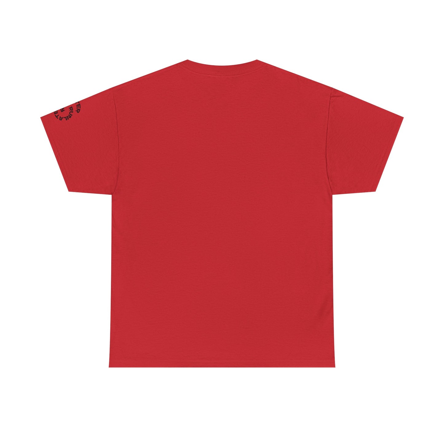 Red 'Go One Less' Tee